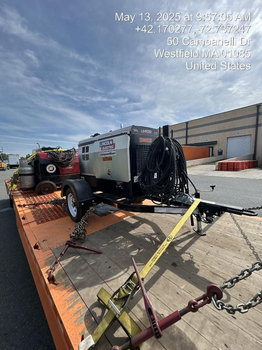 2024 Lincoln Electric LE400 Kubota V1505, Trlr, Cable Rack, Light Kit, ES Decals, T3