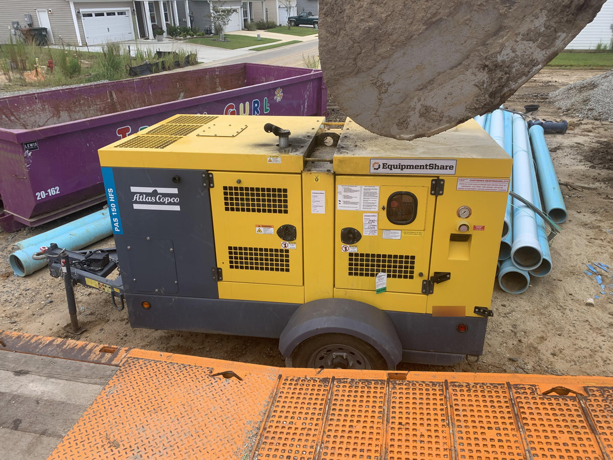 2020 ATLAS COPCO PAS 150 HF CS Enclosed