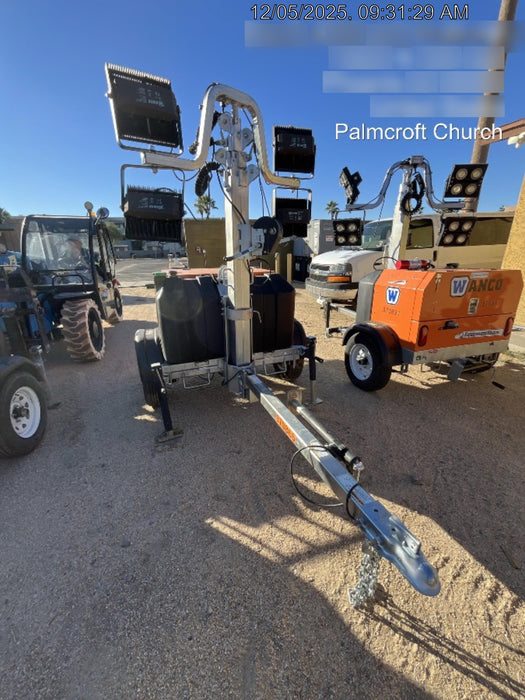 2023 Wanco WLTT-4MM4K Diesel, Deep Sea Controller, Shore Power Plug, Auto Start, (4) 350W LED Floodlights, 4kW Generator, 60 Gal Fuel Tank, 2" Ball, T3