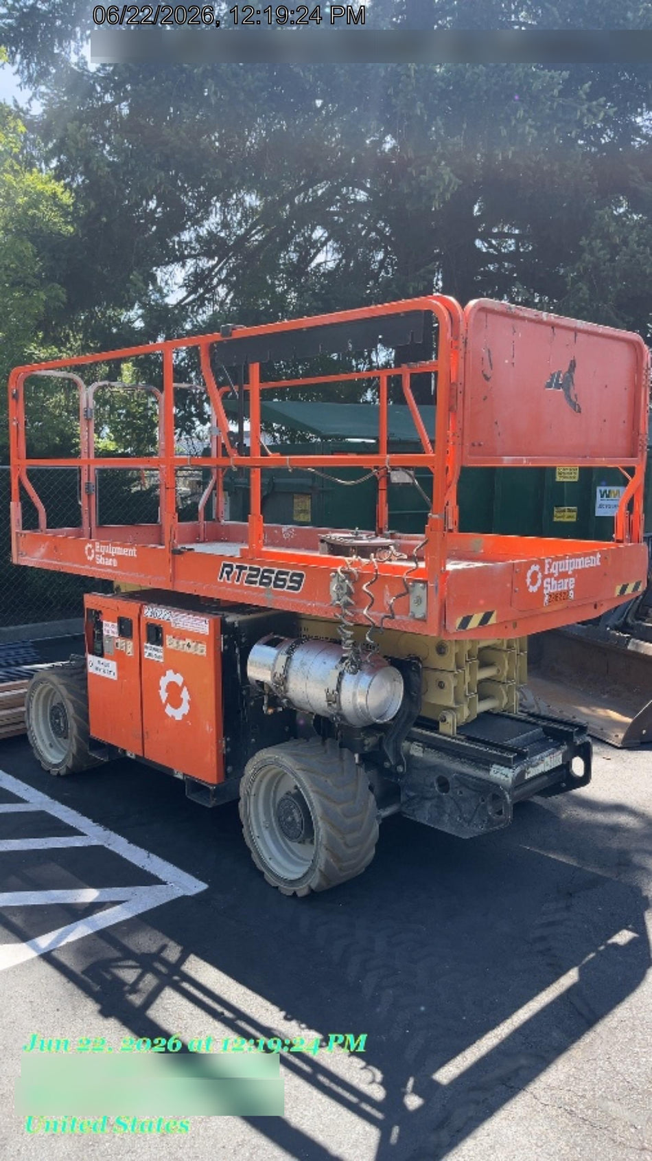 2022 JLG RT2669