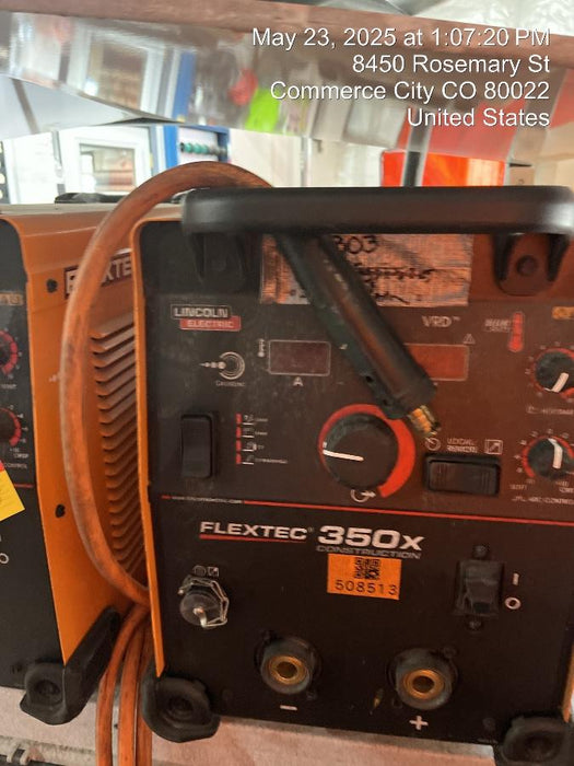 2025 LINCOLN ELECTRIC FLEXTEC 350X