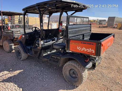 2020 Kubota RTV-X1140W-H Canopy, 4-Seater, Diesel, Windshield Acrylic Clear, LED Strobe, Backup Alarm