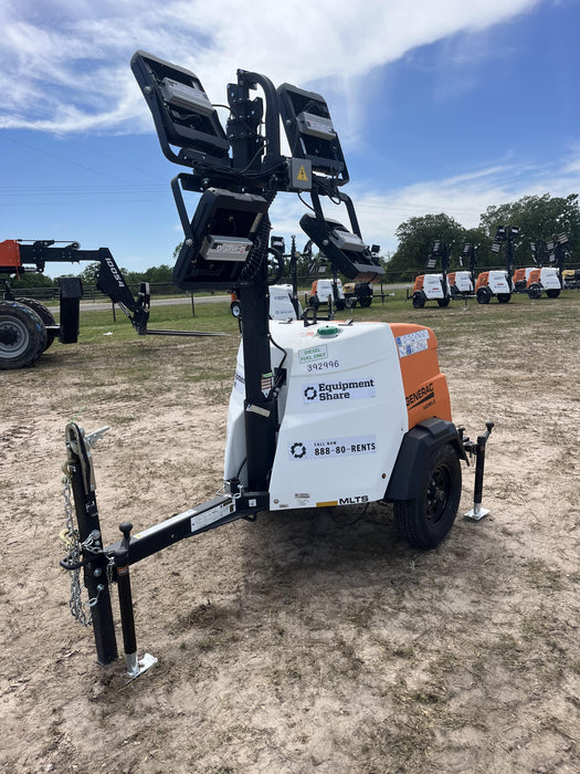 2024 Generac MLT2 Diesel, Flex Switch 120V Input, Powerzone Controller, 
(4) 320W LED Lights, 4kW Generator, 39.9 Gal Fuel Tank, 2" Ball, T3