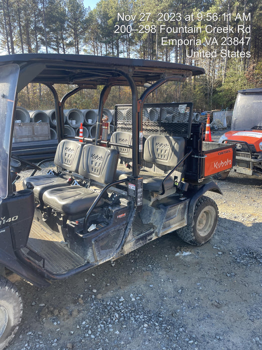 2022 KUBOTA RTV-X1140W-H (Canopy)