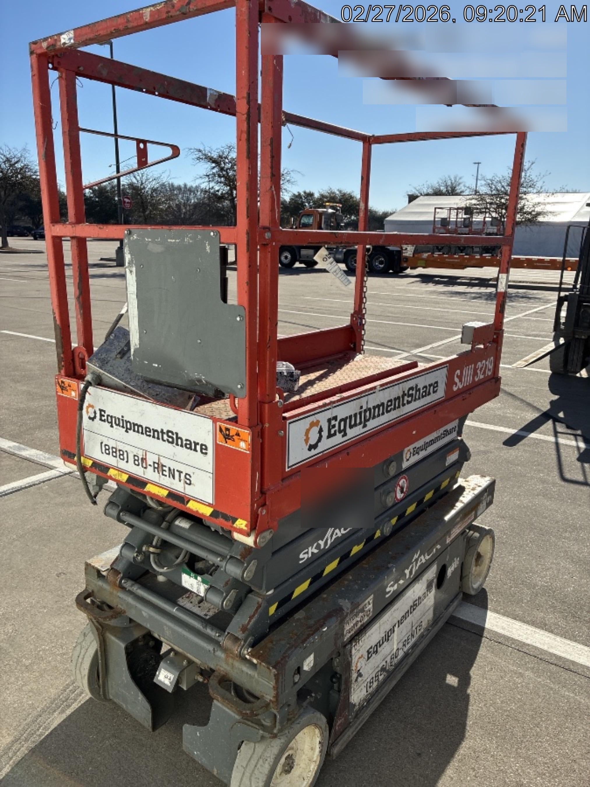 2019 Skyjack SJIII-3219 Standard w/Trojan Batteries