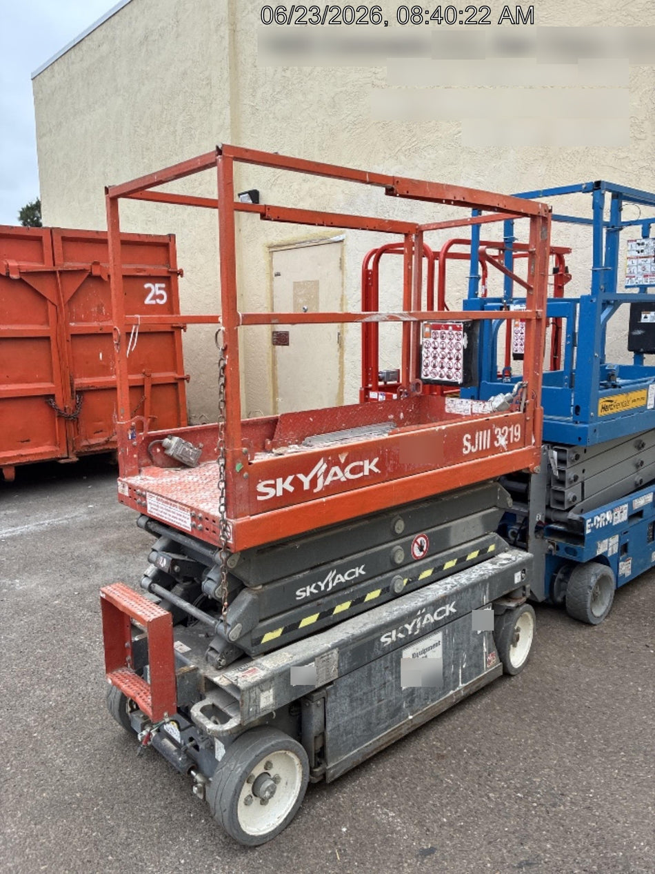 2016 Skyjack SJIII-3219 Standard Rental Specs