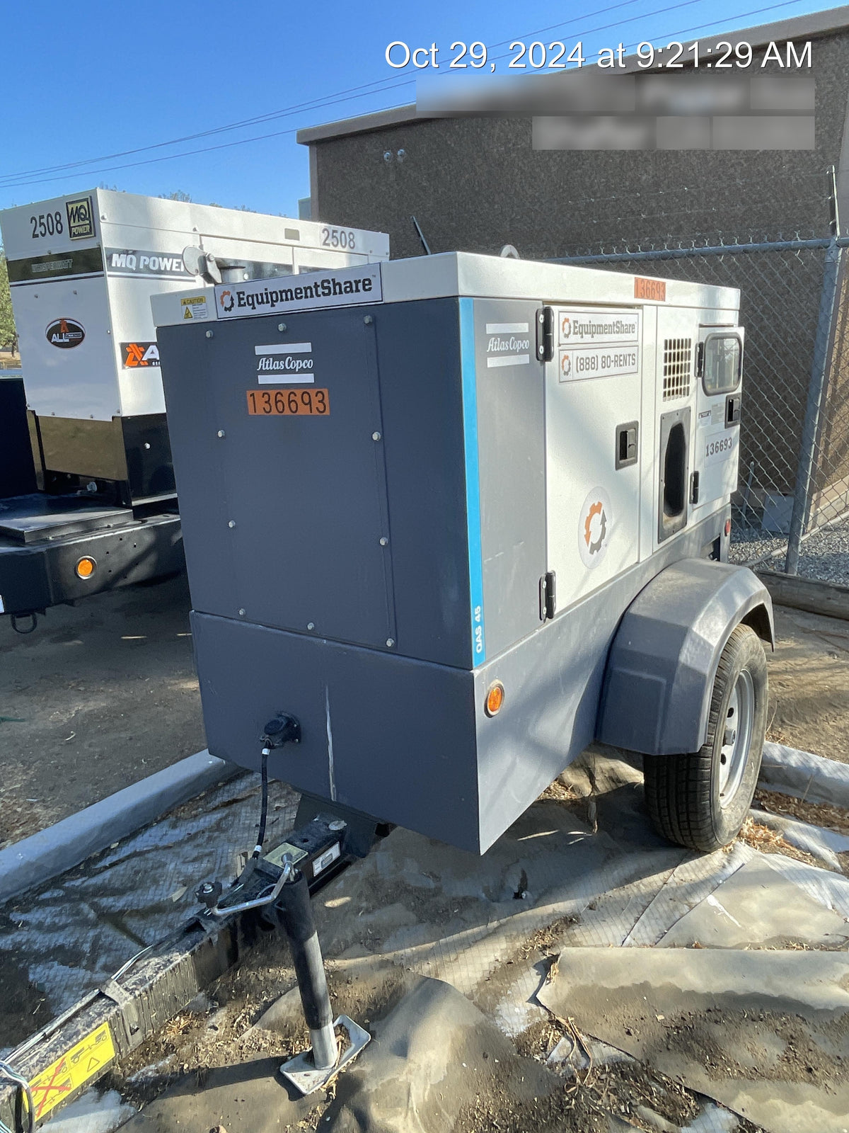 2021 ATLAS COPCO QAS45