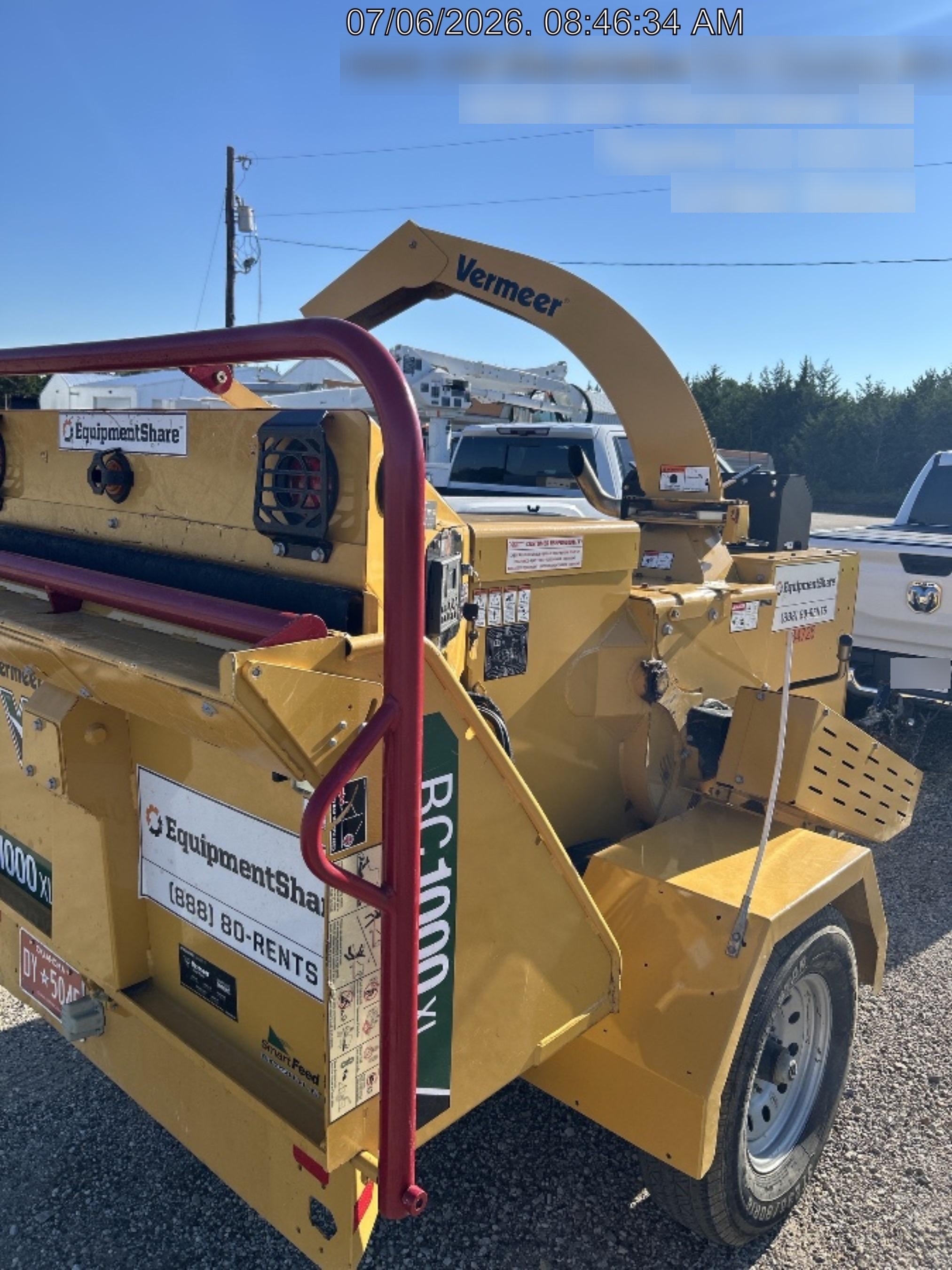2022 VERMEER BC1000XL Diesel