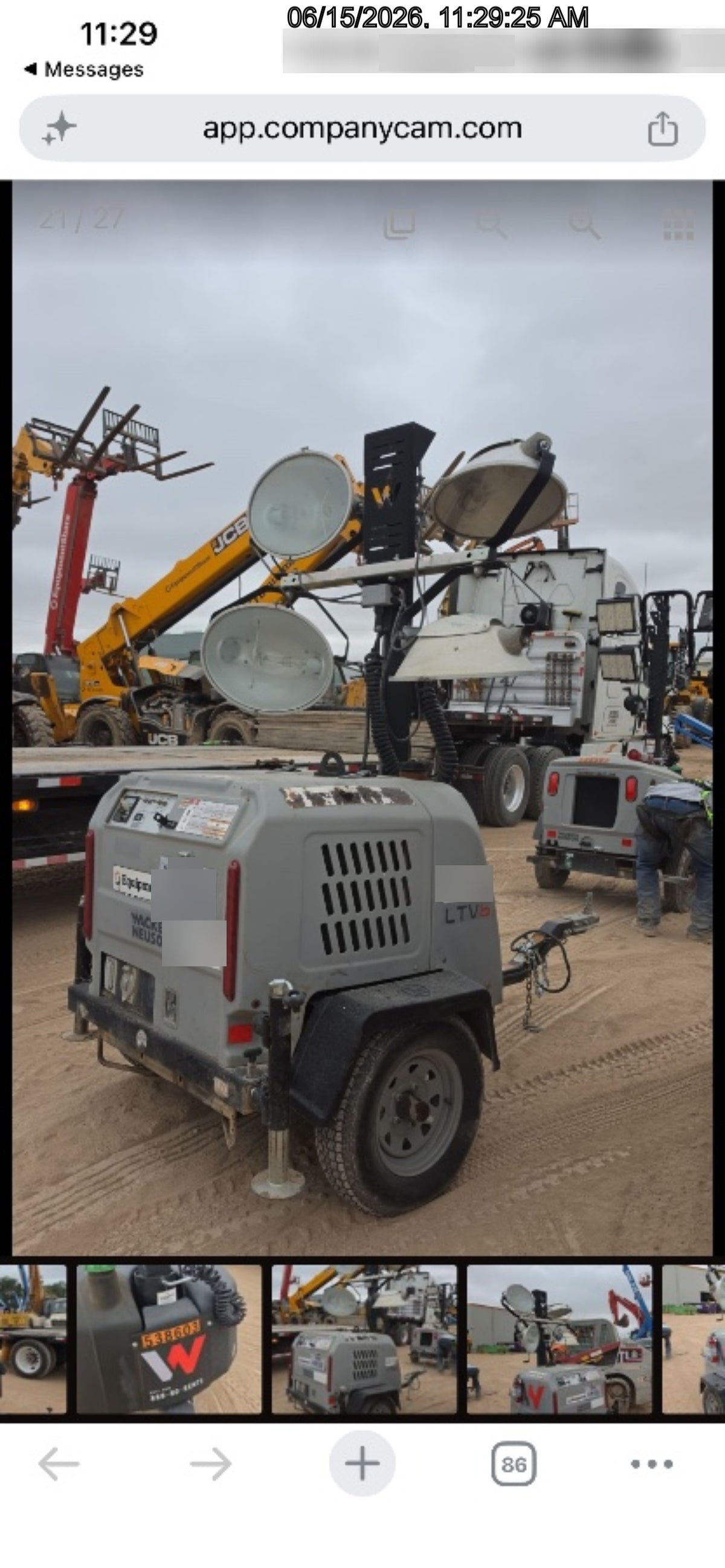 2019 WACKER NEUSON LTV6L-MH