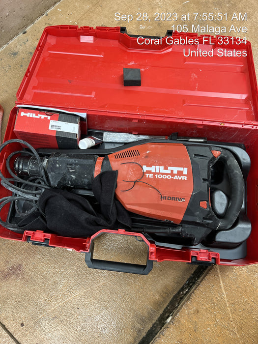 2022 HILTI TE 1000-AVR
