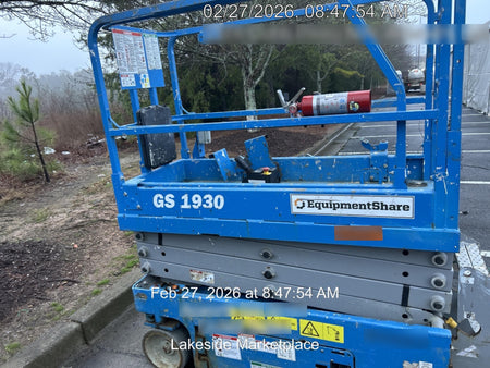 2019 Genie GS-1930 Fixed rails with chain Entry