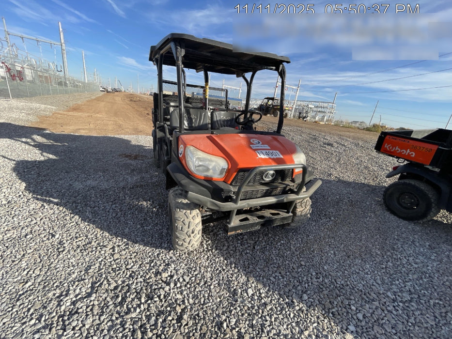2020 Kubota RTV-X1140 CANOPY,STROBE,BACK UP ALARM,WINDSHIELD, FIRE EXT