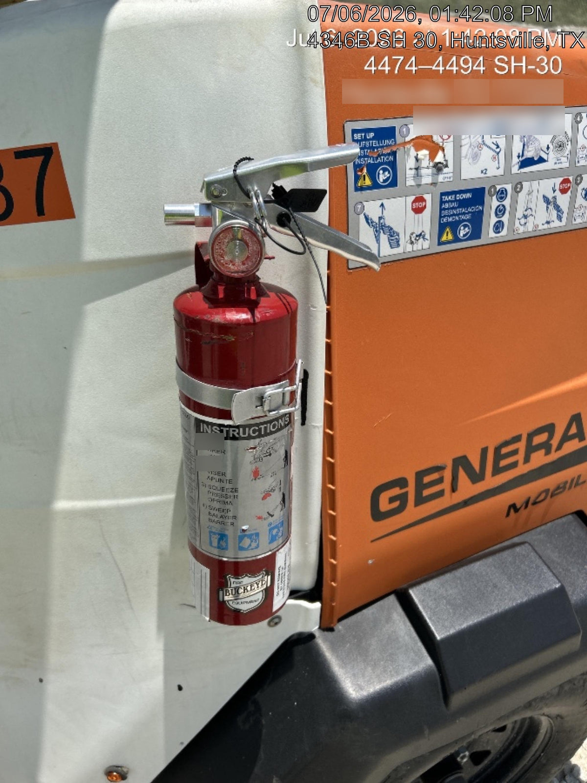 2024 Generac MLTS-4 2.4kW, Mitsu Eng, Analog, LED, Diesel.