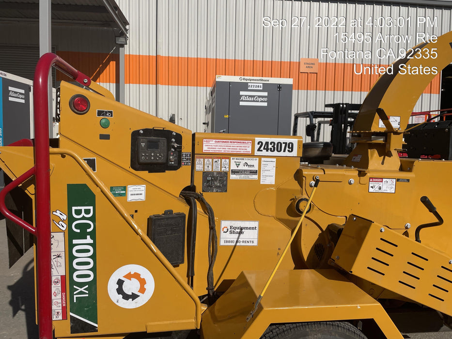 2022 VERMEER BC1000XL Diesel