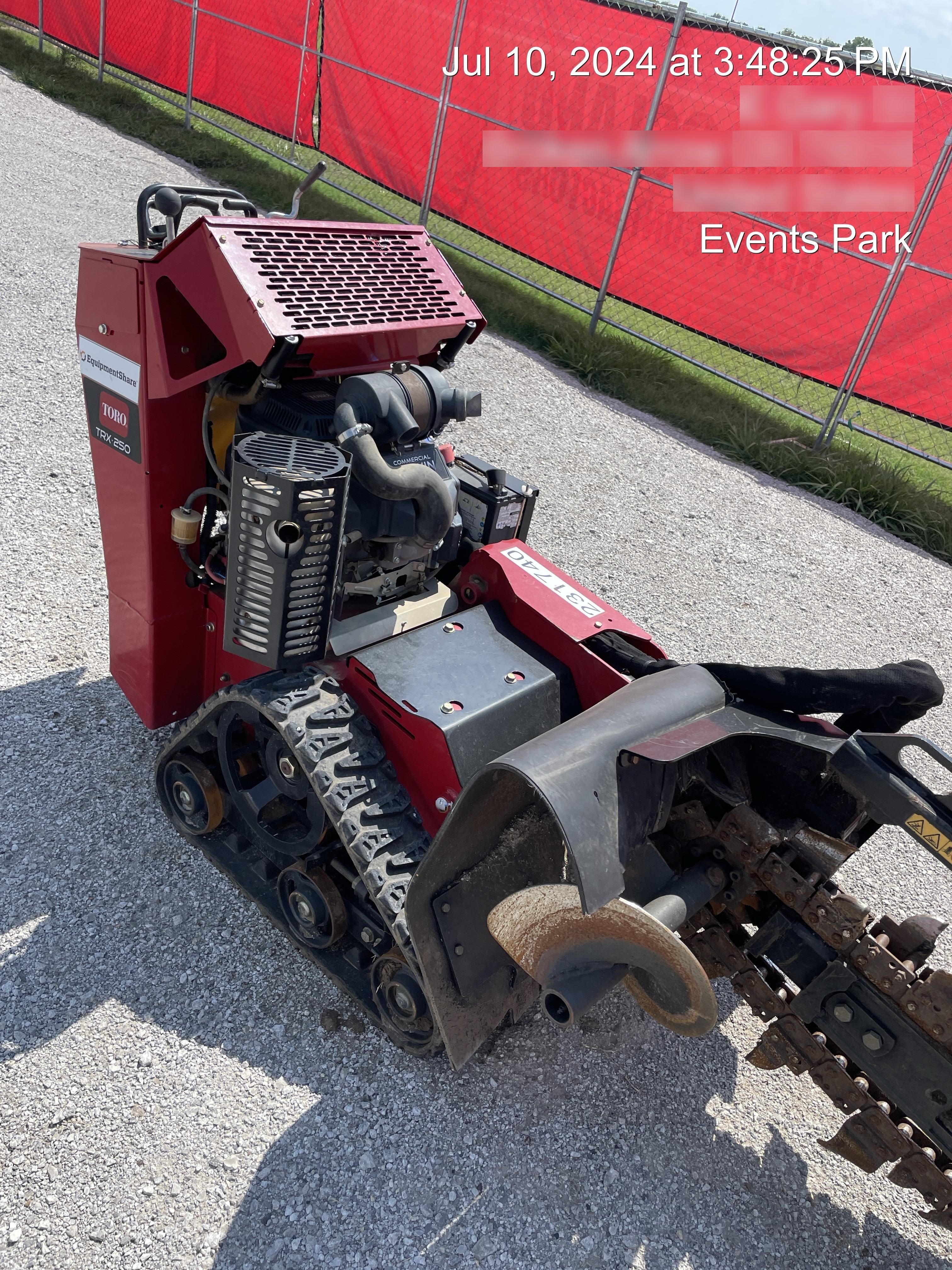 2022 TORO TRX-250
