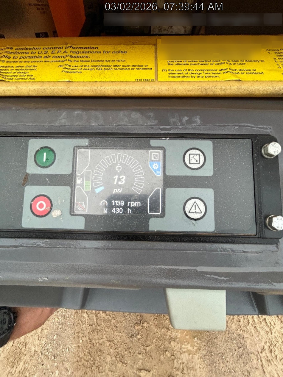 2022 ATLAS COPCO XAS188 CWK