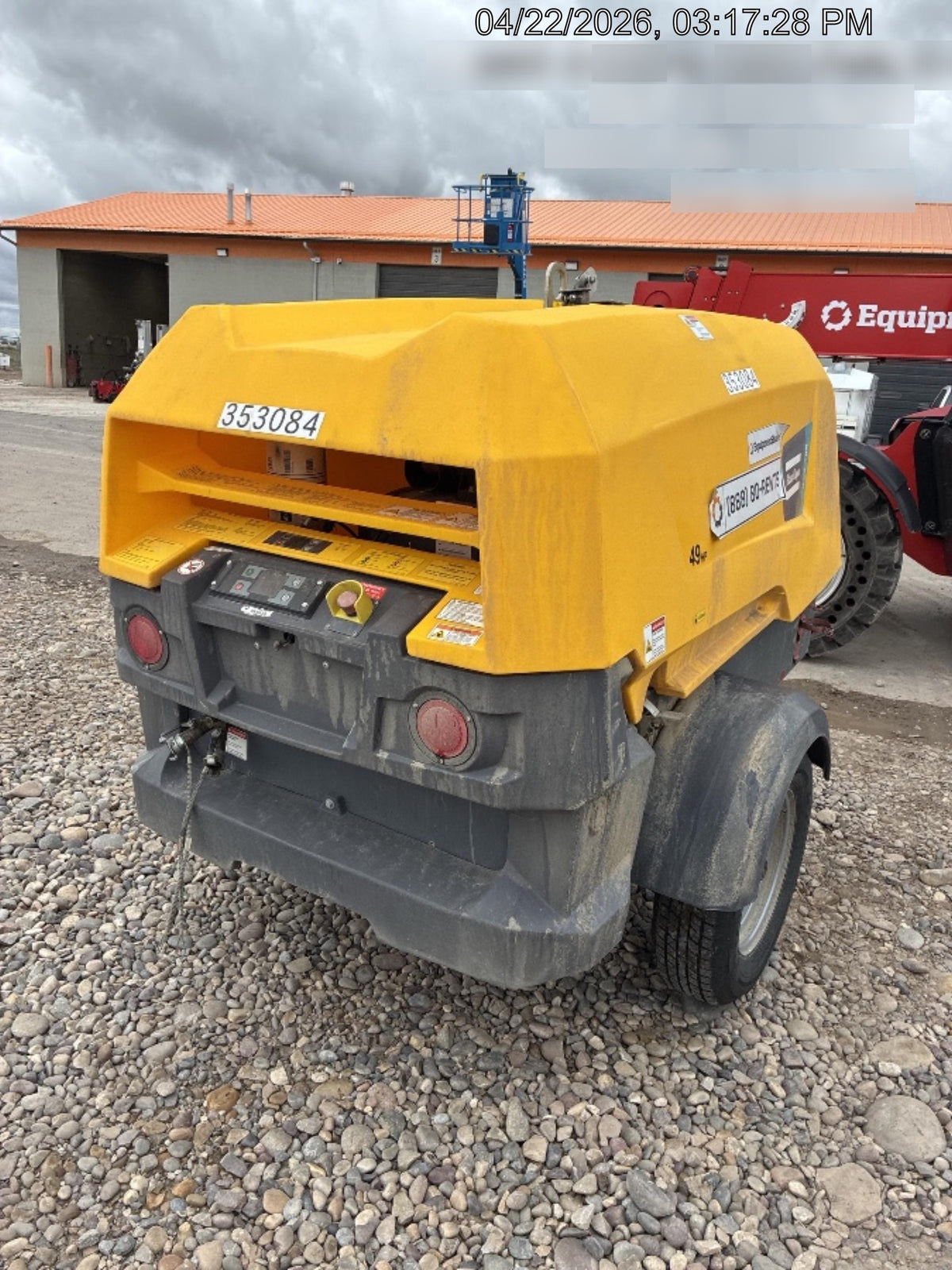 2023 ATLAS COPCO XAS188 CWK