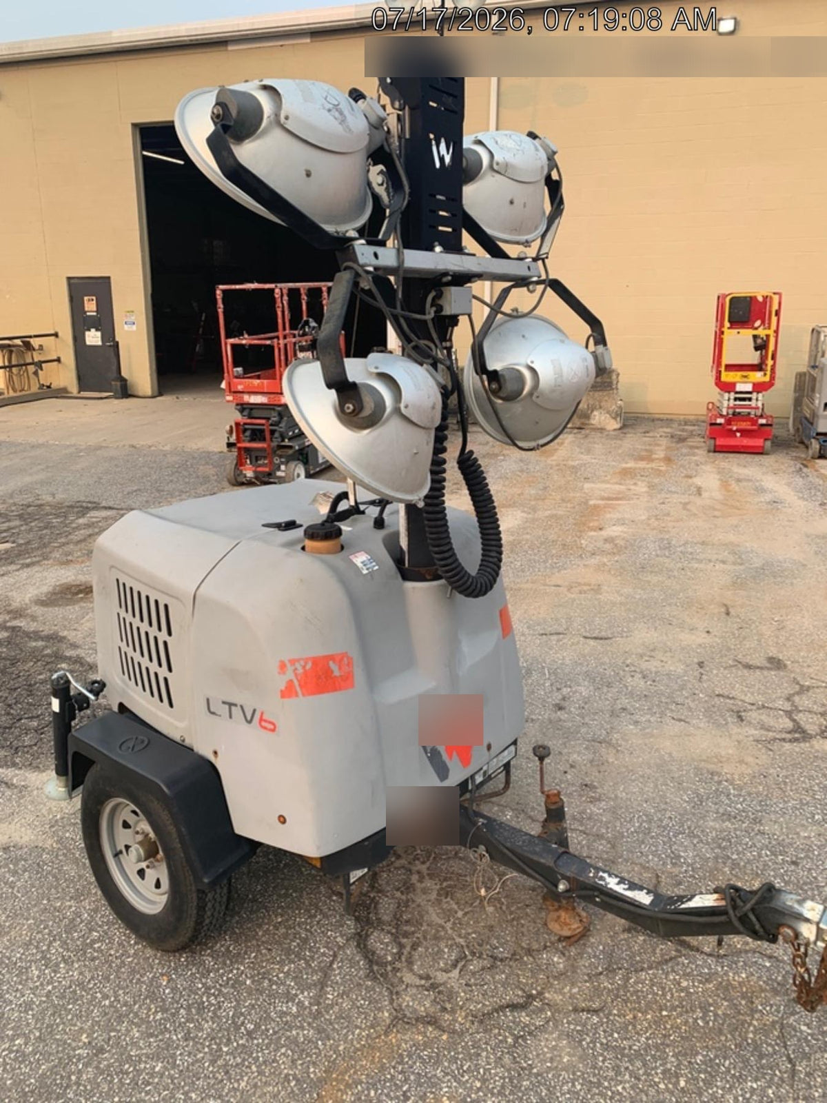 2019 Wacker Neuson LTV6L-MH Standard Options, ES Track Hardware, Fuel Level Sensor