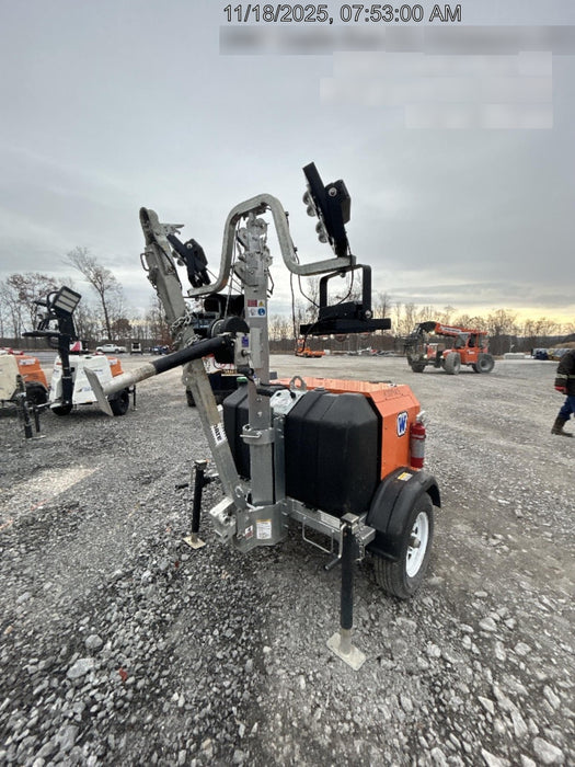 2024 Wanco WLTT-4MM4K Diesel, Deep Sea Controller, Shore Power Plug, Auto Start, (4) 350W LED Floodlights, 4kW Generator, 60 Gal Fuel Tank, 2" Ball, T3