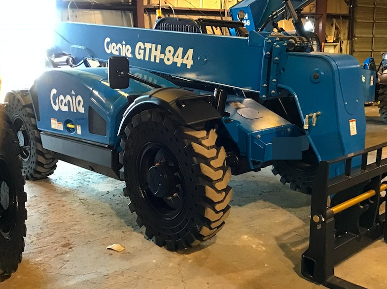 2018 Genie GTH-844 Genie GTH-844 w/ROPS, Work Lights, Solid Tires, RH Cab Mesh, Beacon, 60" Carriage and Forks
