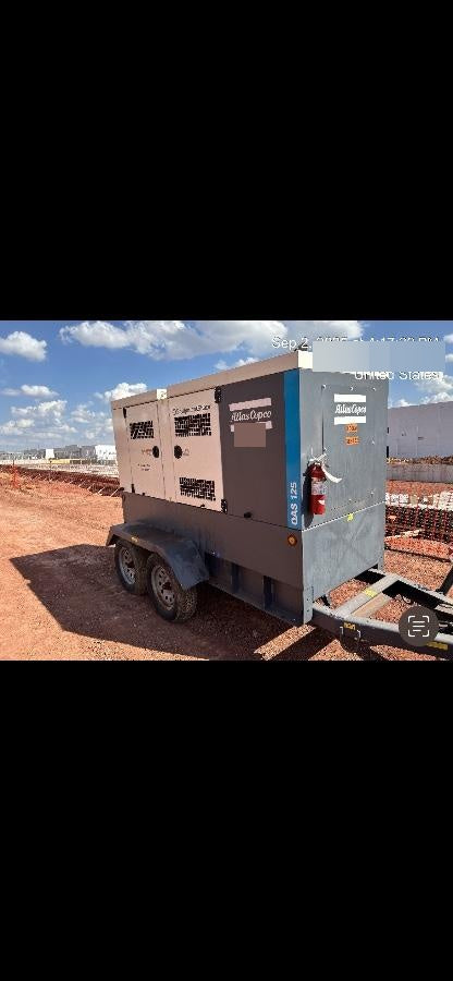 2023 ATLAS COPCO QAS 125