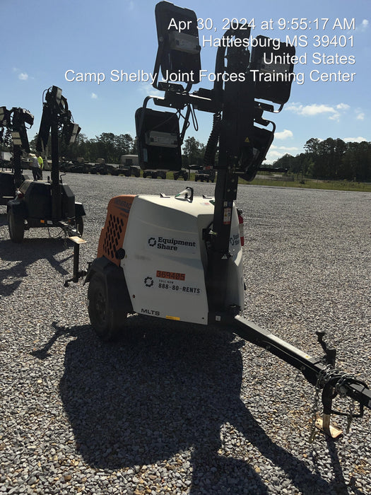 2023 Generac MLT2 Diesel, Flex Switch 120V Input, Powerzone Controller, 
(4) 320W LED Lights, 4kW Generator, 39.9 Gal Fuel Tank, 2" Ball, T3