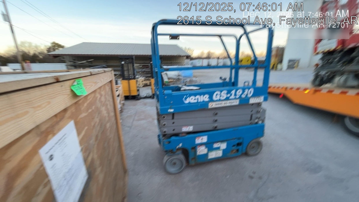 2018 Genie GS-1930 Genie GS-1930 w/Fixed Rail, Chain Entry
