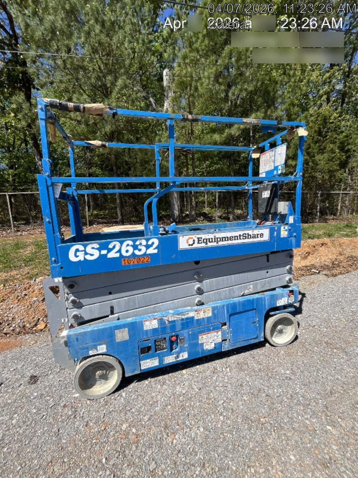 2020 GENIE GS-2632