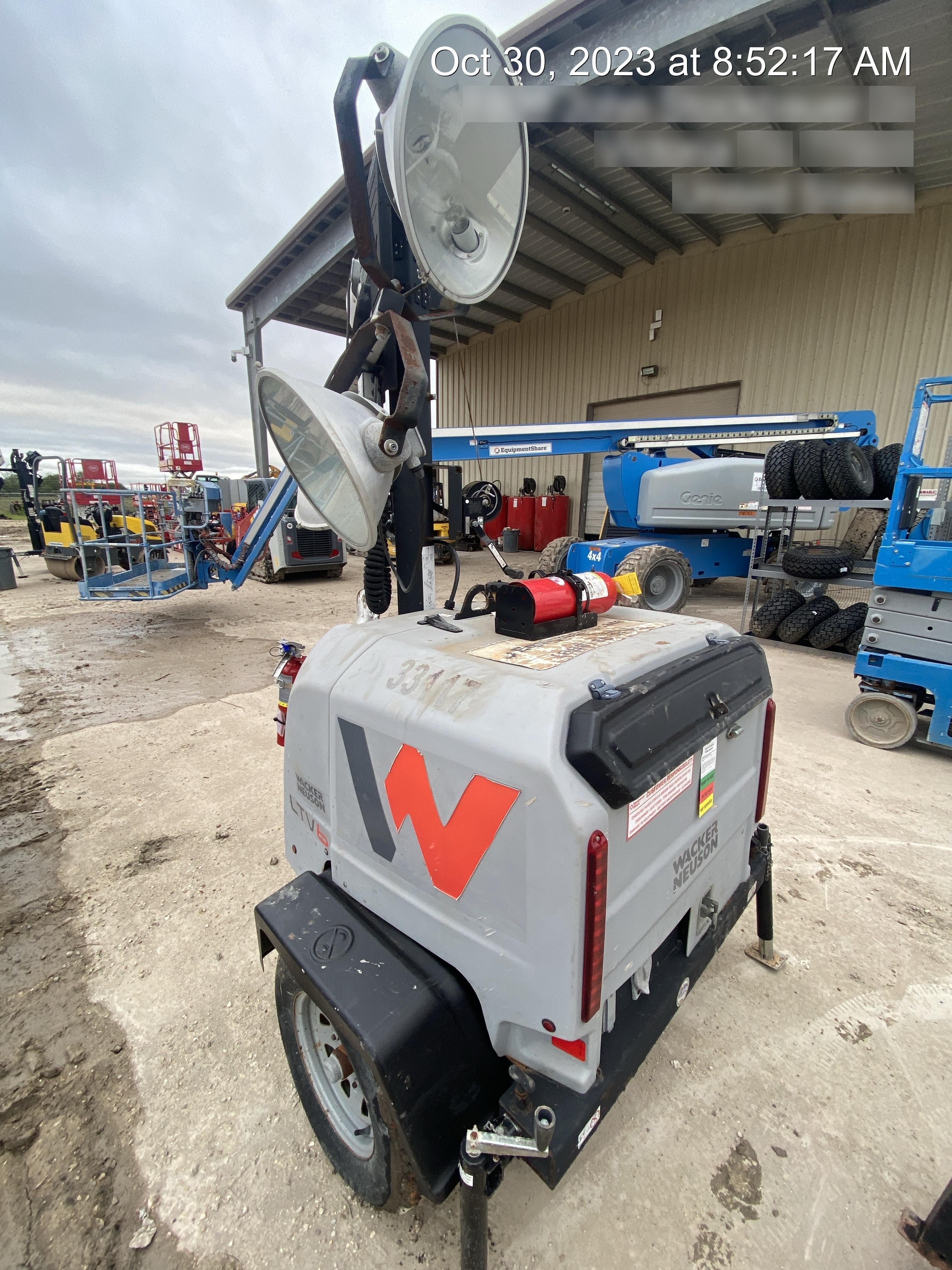 2019 Wacker Neuson LTV6L-MH Standard Options, ES Track Hardware, Fuel Level Sensor
