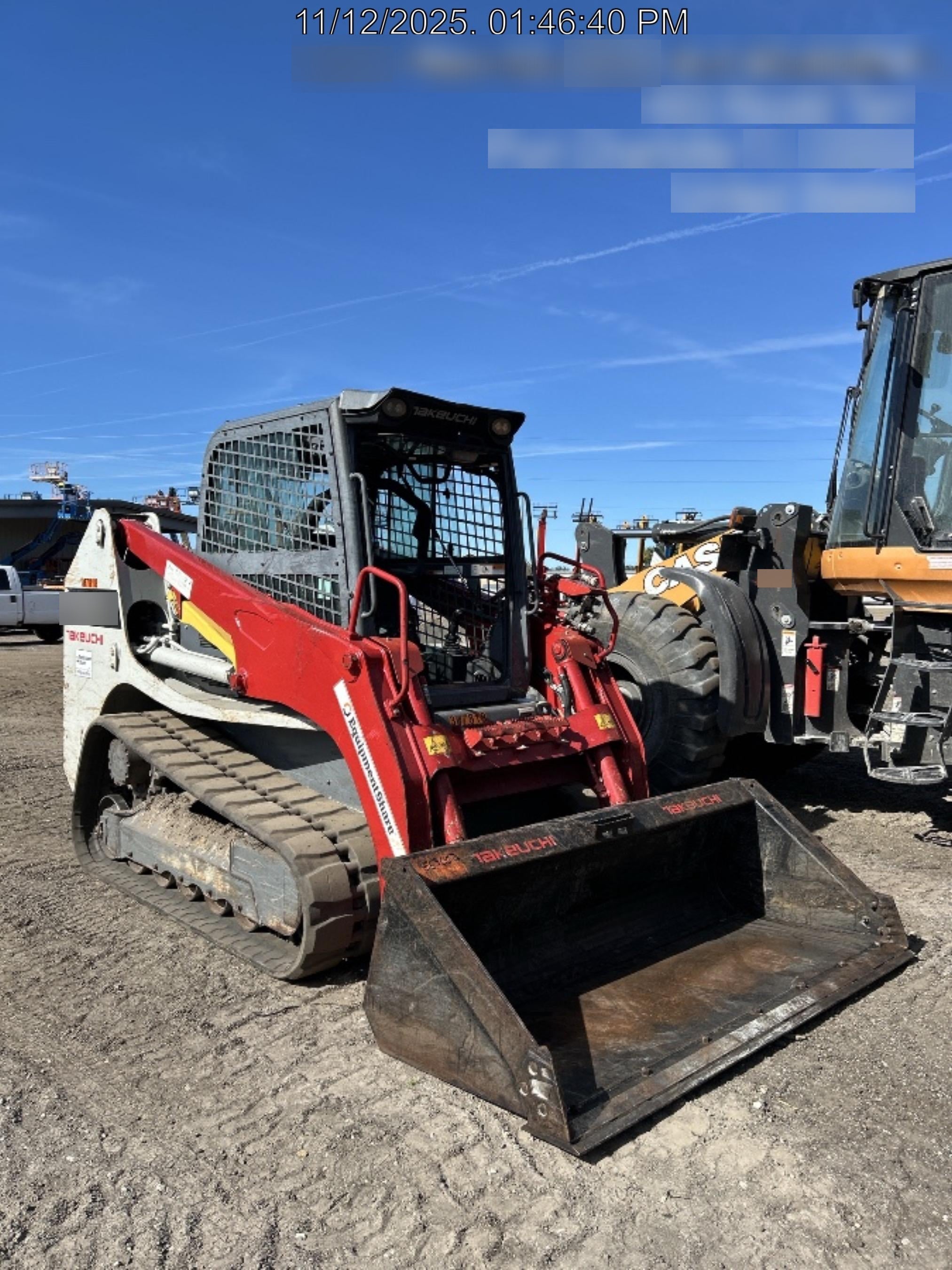 2025 TAKEUCHI 80" Smooth Bucket - Takeuchi