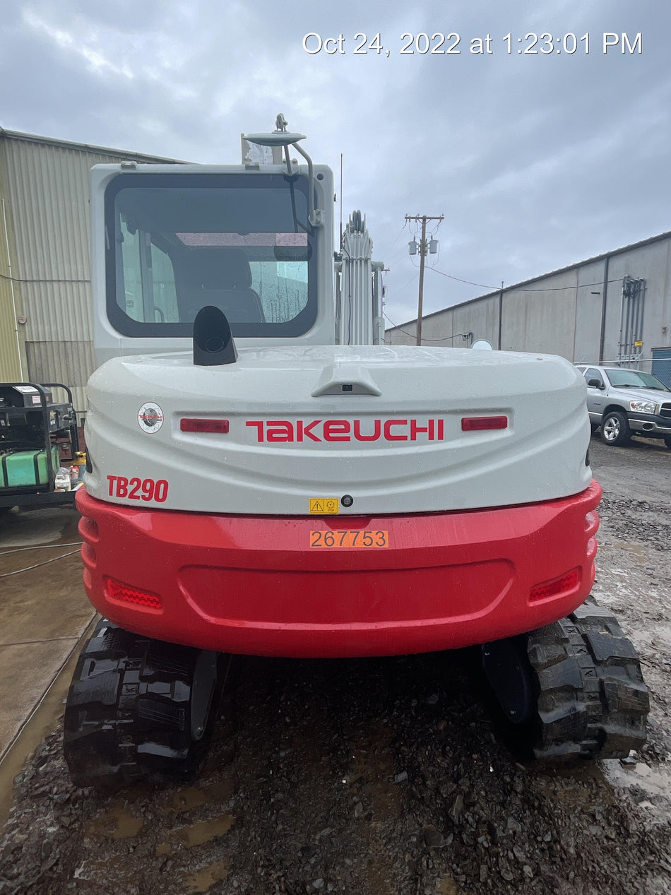 2022 TAKEUCHI TB290-CR