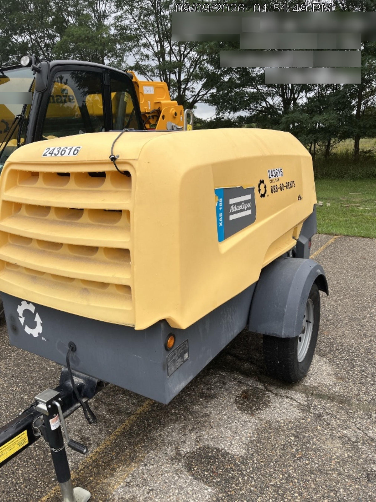 2022 ATLAS COPCO XAS188 CWK