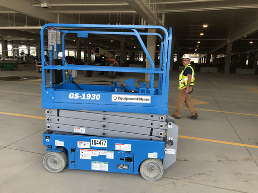 2020 Genie GS-1930 Fixed rails with chain entry gate - Pre A92.20