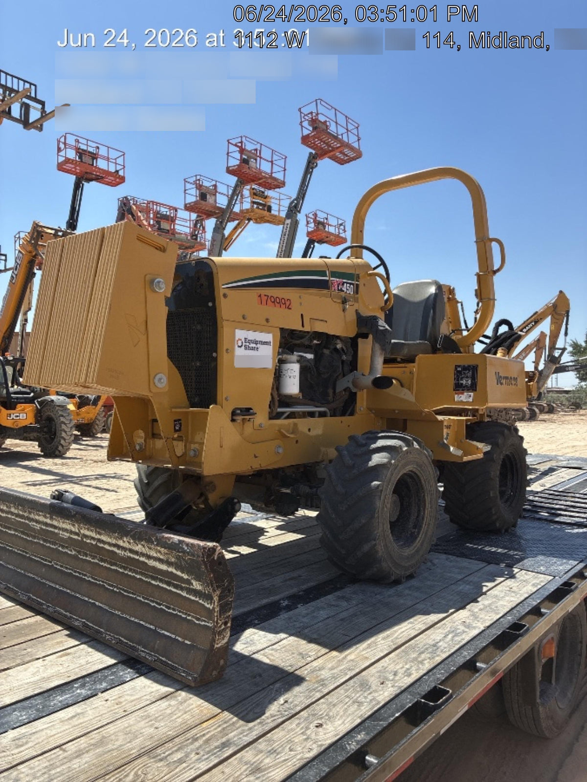 2021 VERMEER RTX450