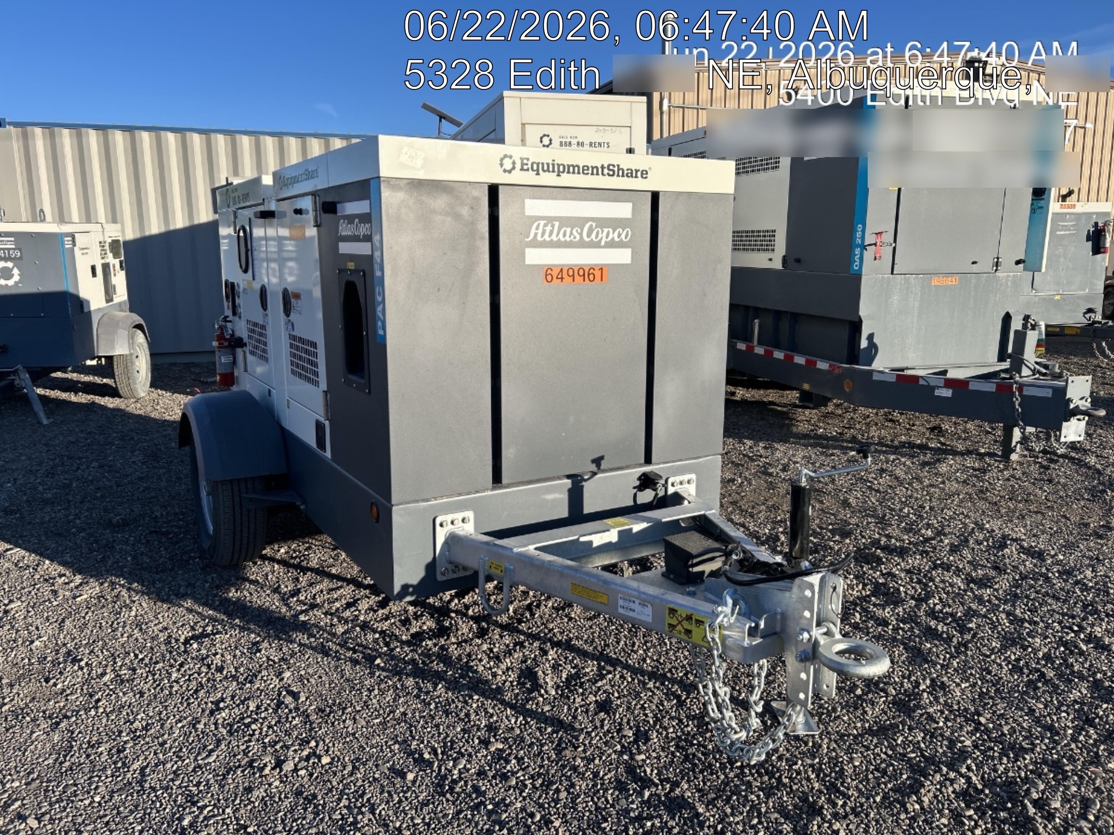 2026 ATLAS COPCO PAC F44 KD-S