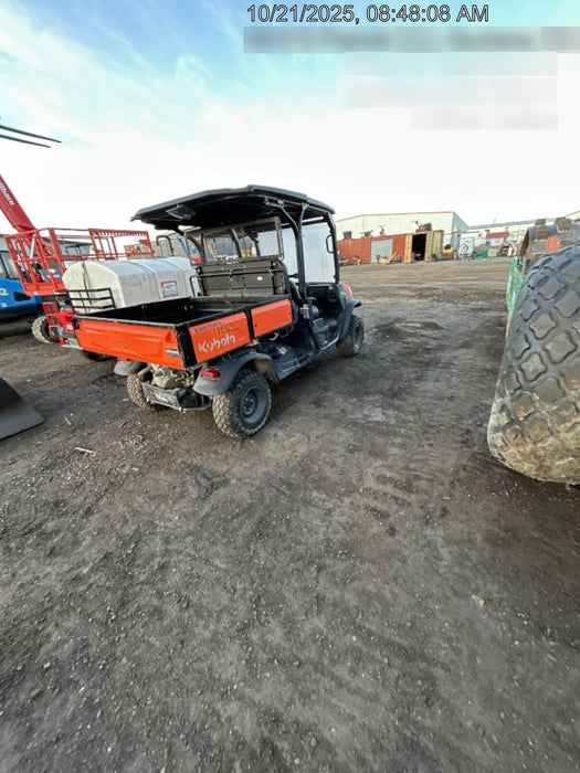 2021 Kubota RTV-X1140W-H Plastic Canopy, Windshield Acrylic Clear, LED Strobe Light, Wire Harness Kit, Back up Alarm