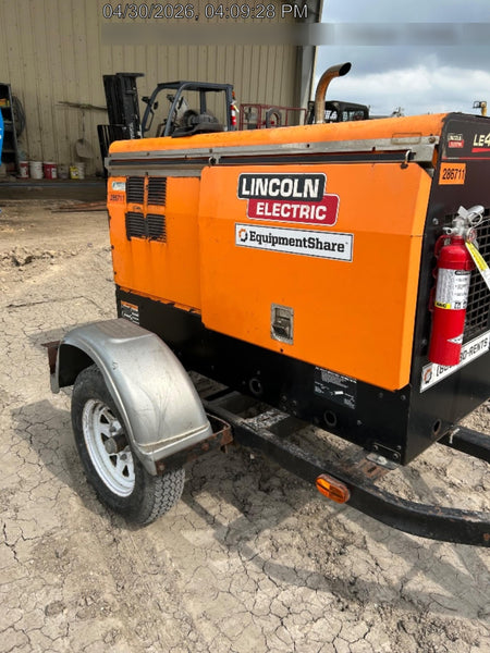 2022 Lincoln Electric LE400 Kubota V1505, Trlr, Cable Rack, Light Kit, ES Decals, T3