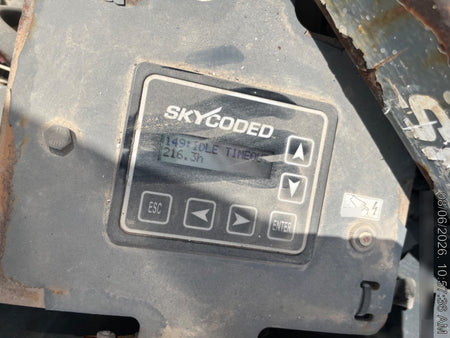 2020 Skyjack SJIII-3219 Solid NM Tires, Half height spring hinged entry gate, Dual Beacons, 800W Inverter