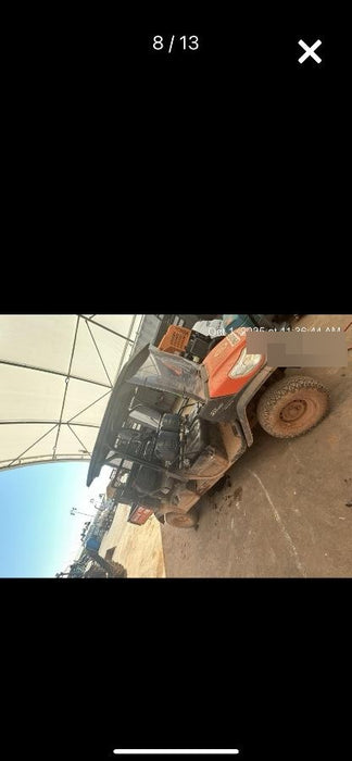 2022 Kubota RTV-X1140W-H Plastic Canopy, Windshield Acrylic Clear, LED Strobe Light, Wire Harness Kit, Back up Alarm
