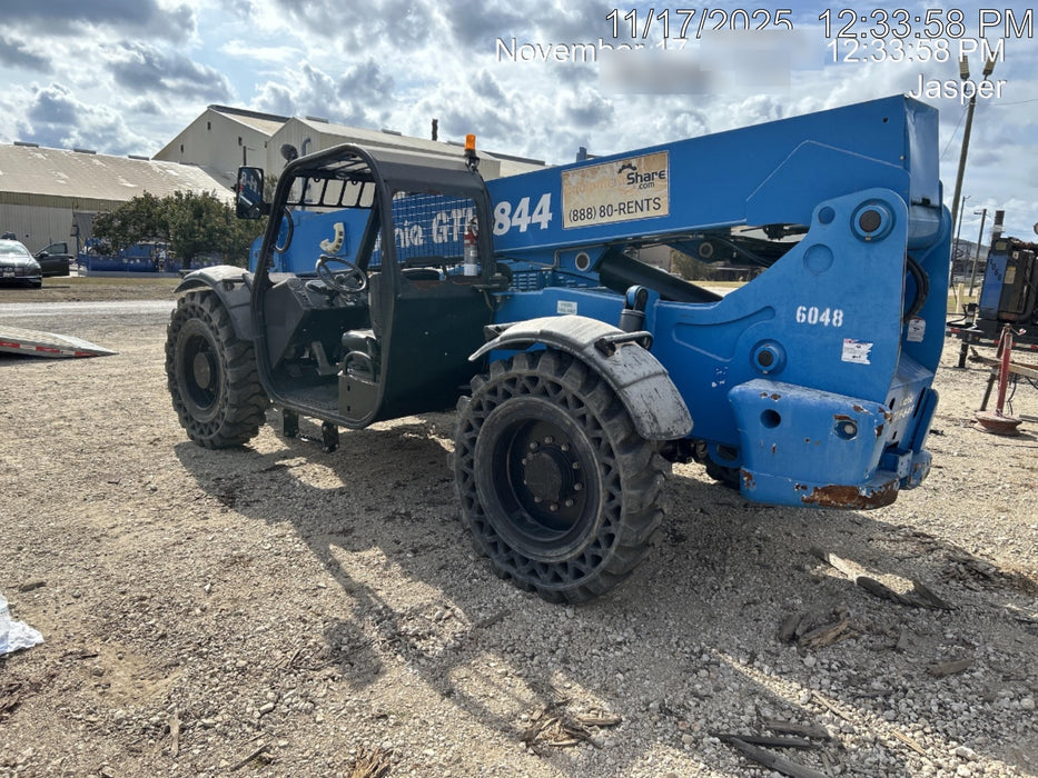 2017 Genie GTH-844 Genie GTH-844, Solid Tires, 60" carriage/forks, Open ROPS, Work Lights