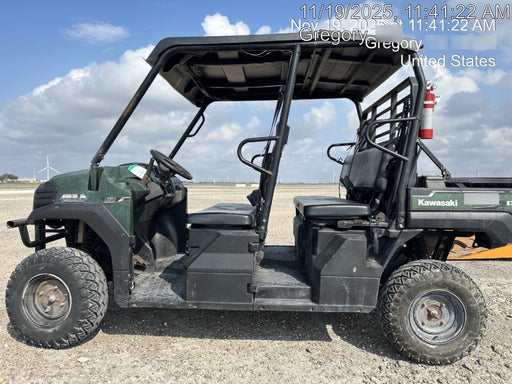 2019 Kawasaki Mule PRO-DXT Standard Options, Backup Alarm, Beacon, Plastic Hard Top, Poly Windshield, Horn Kit
