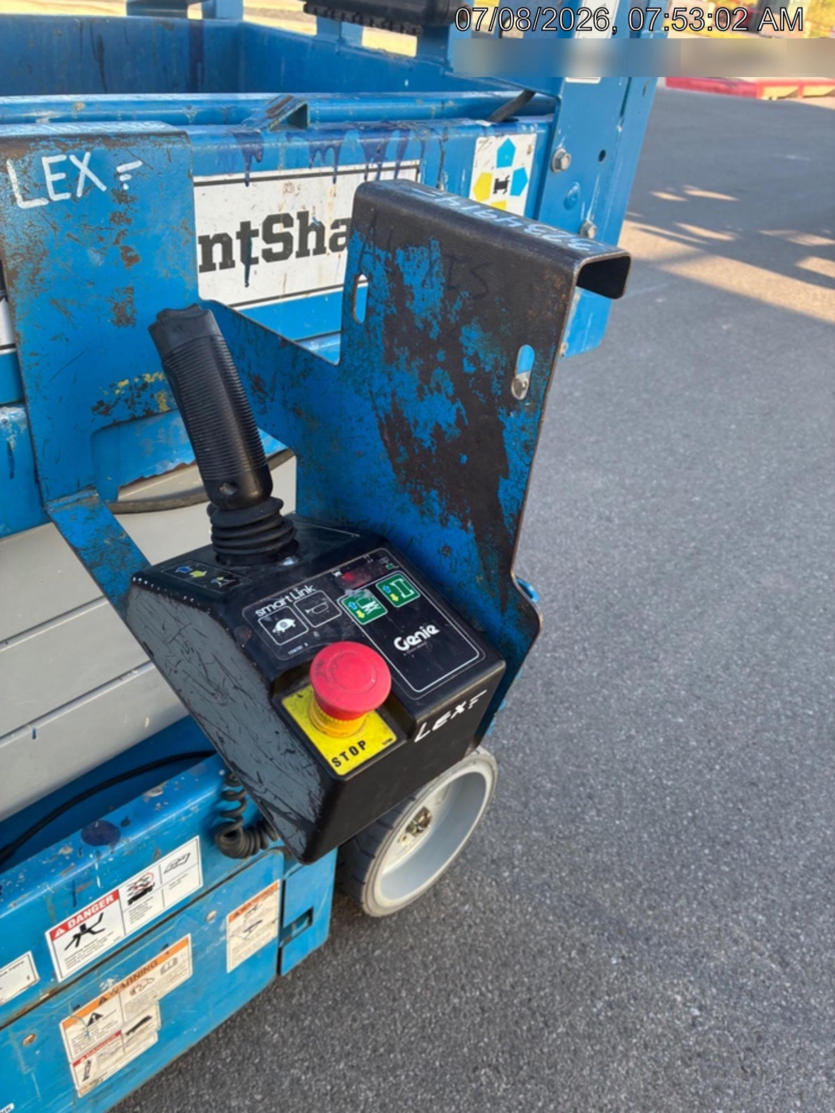 2019 Genie GS-1930 Fixed rails with chain Entry