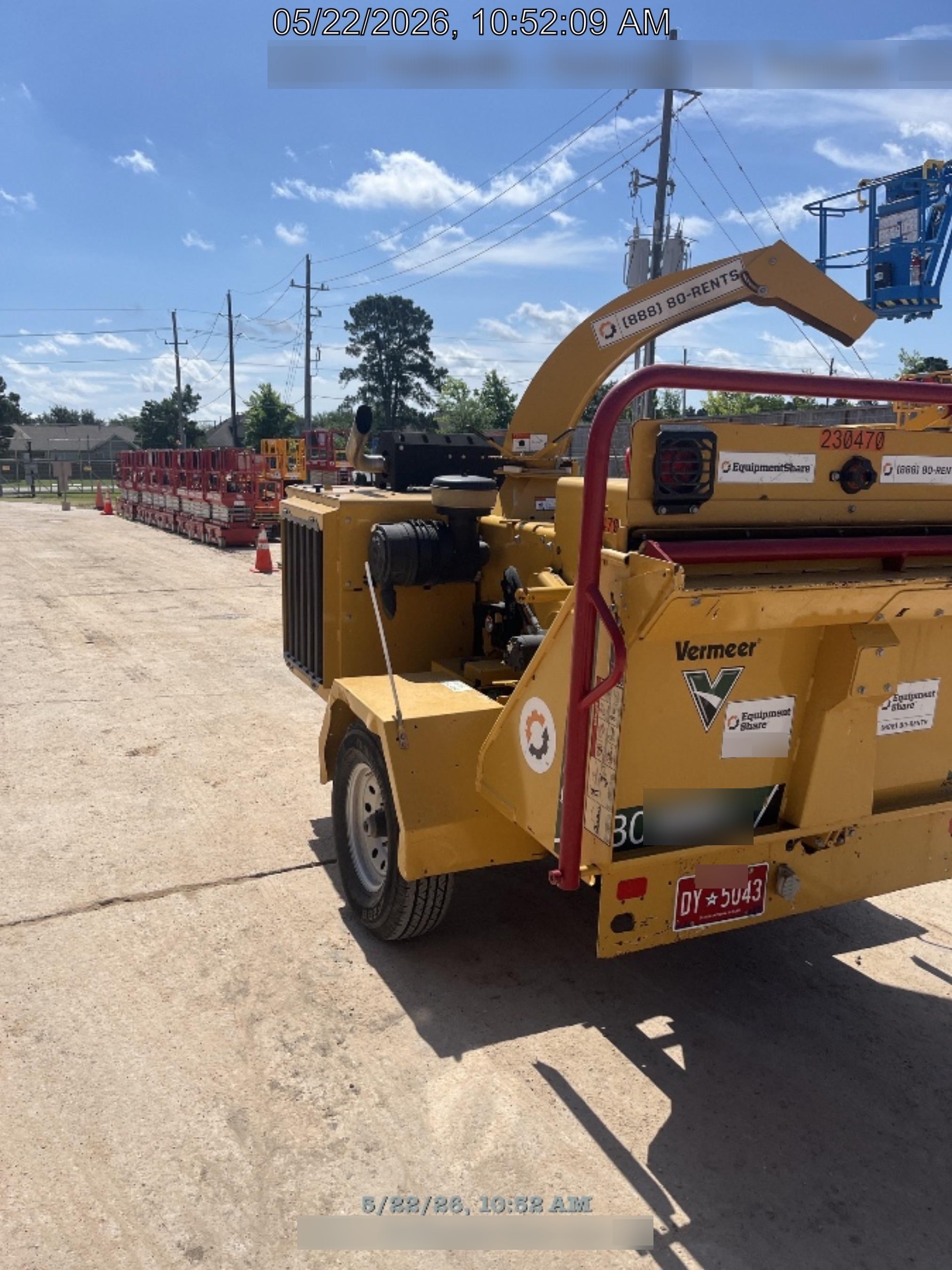 2021 VERMEER BC1000XL Diesel