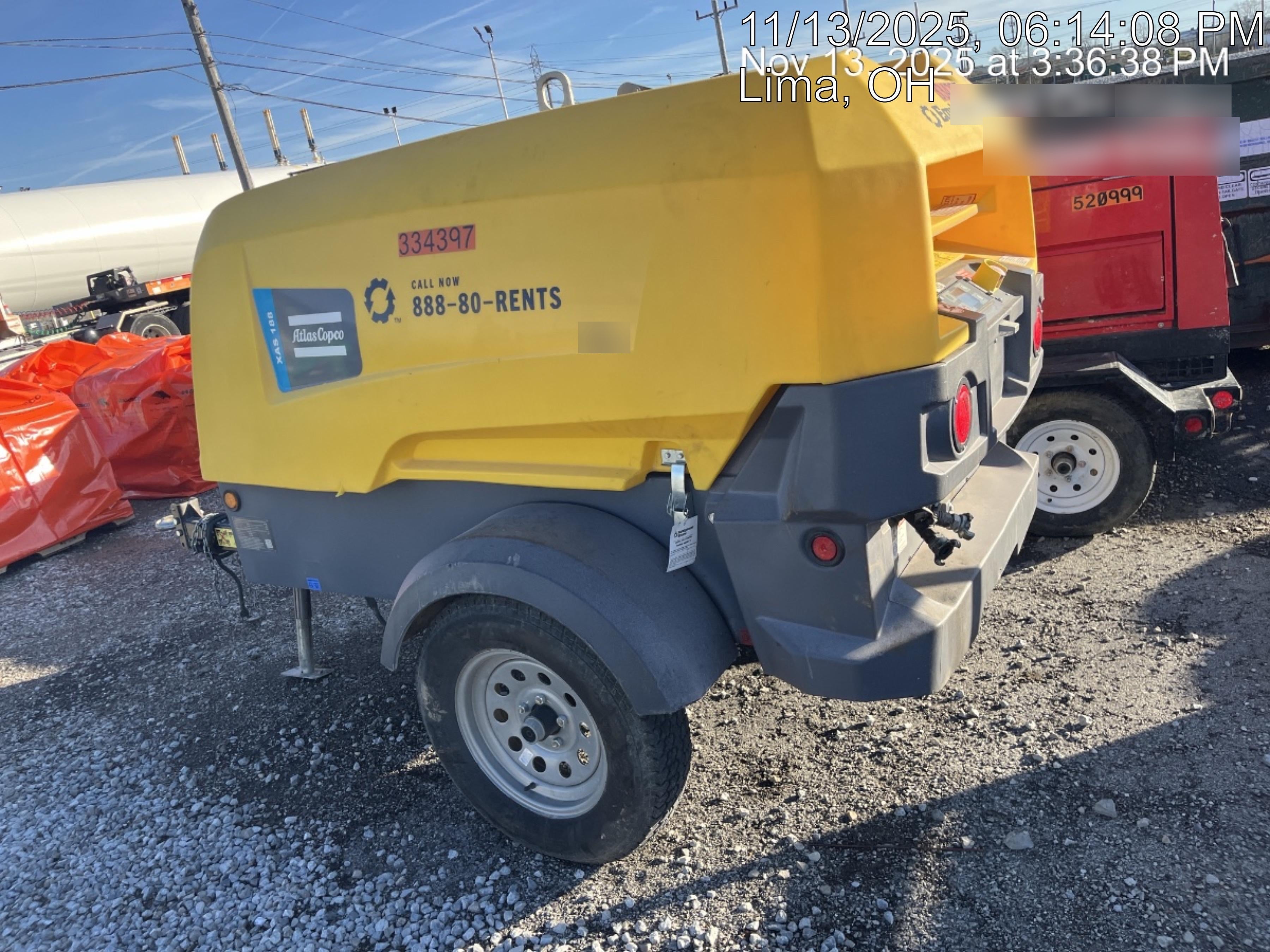 2023 ATLAS COPCO XAS188 CWK