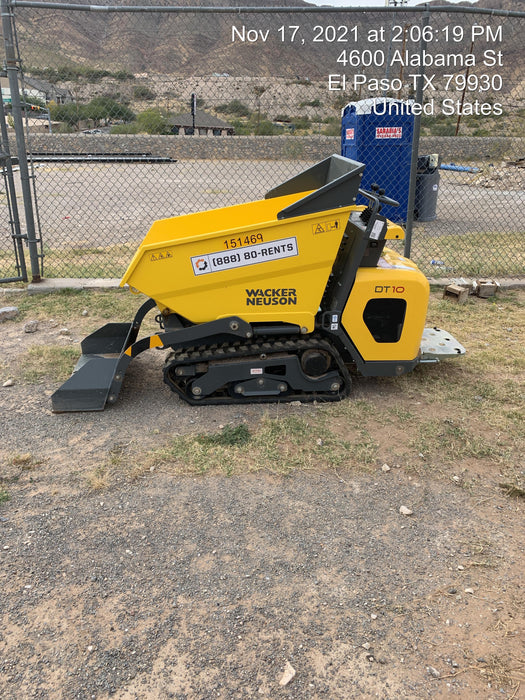 2021 WACKER NEUSON DT10