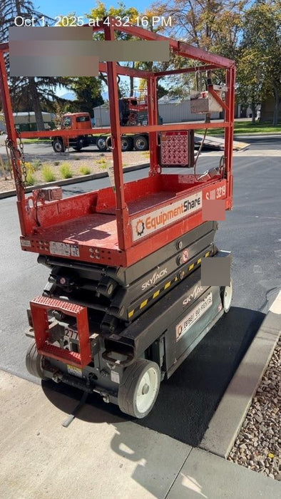 2019 Skyjack SJIII-3219 Standard Options