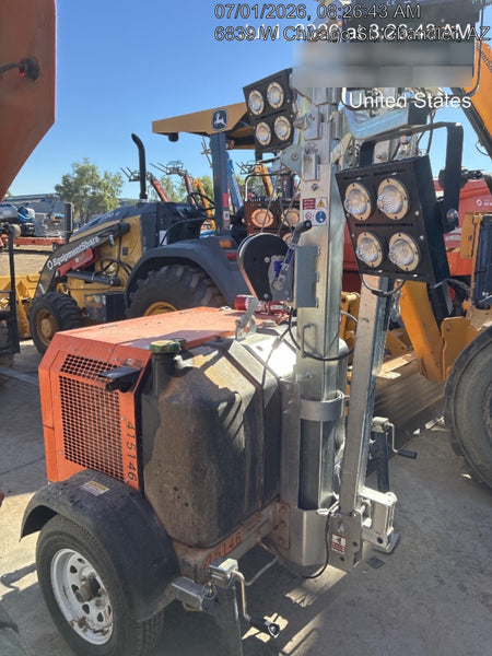 2024 Wanco WLTT-4MM4K Diesel, Deep Sea Controller, Shore Power Plug, Auto Start, (4) 350W LED Floodlights, 4kW Generator, 60 Gal Fuel Tank, 2" Ball, T3