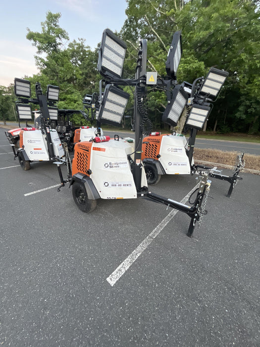 2023 Generac MLT2 Diesel, Flex Switch 120V Input, Powerzone Controller, (4) 320W LED Lights, 4kW Generator, 39.9 Gal Fuel Tank, 2" Ball, T3