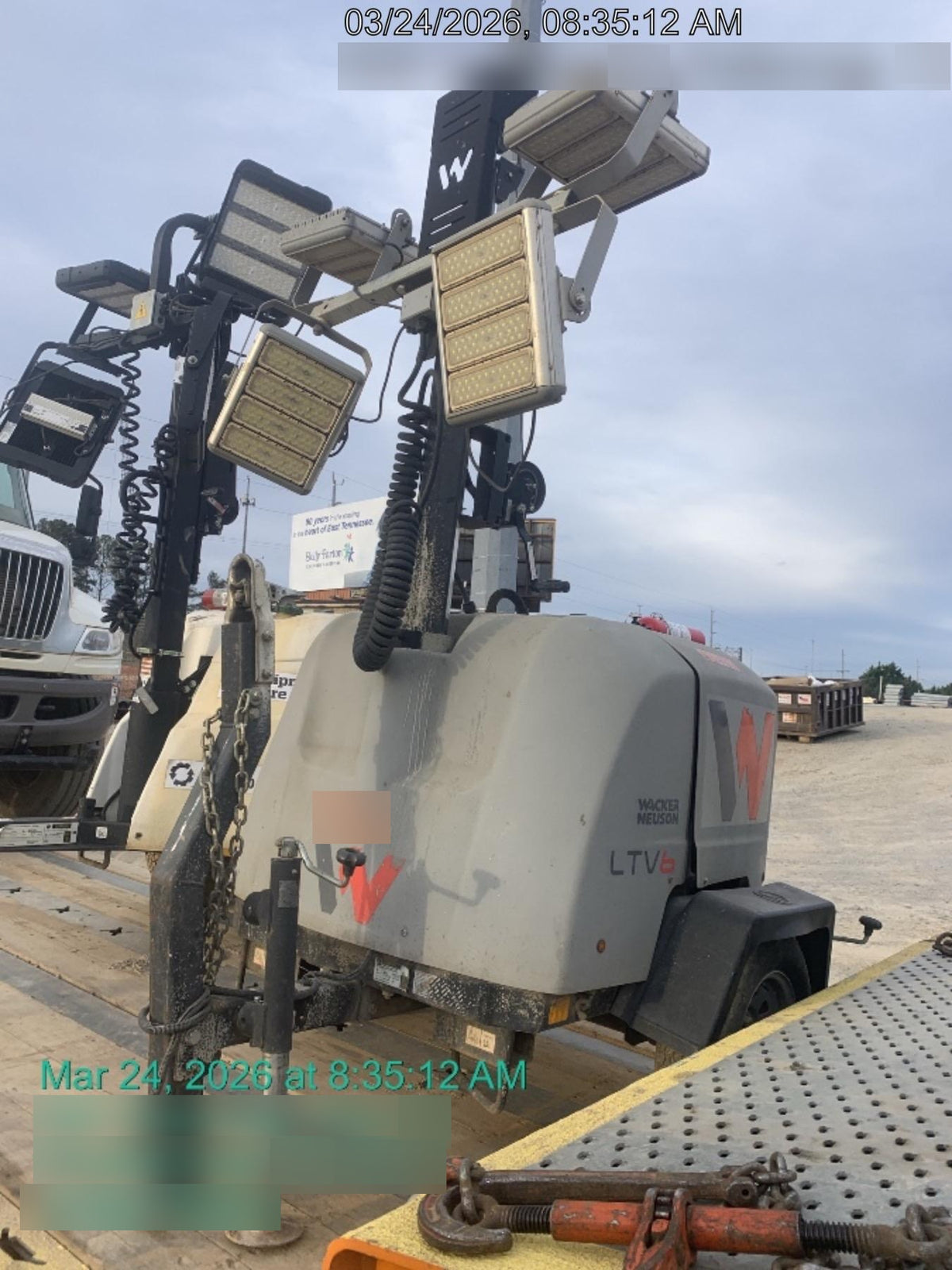 2019 Wacker Neuson LTV6K-LED LED Lighting, ES Track Hardware, Fuel Level Sensor