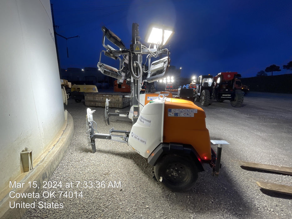 2023 Generac MLT2 Diesel, Flex Switch 120V Input, Powerzone Controller, (4) 320W LED Lights, 4kW Generator, 39.9 Gal Fuel Tank, 2" Ball, T3